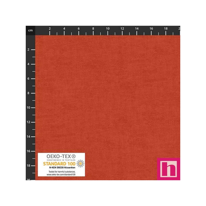 P137-4509-205 PATCH.AMERICANO MELANGE 2026 (037) 110 CM. ALGODON 100% TERRACOTA Venta en piezas de 6.00 M