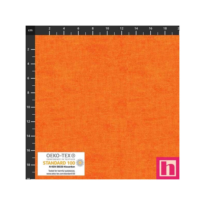 P137-4509-209 PATCH.AMERICANO MELANGE 2026 (039) 110 CM. ALGODON 100% MANDARINA Venta en piezas de 6.00 M