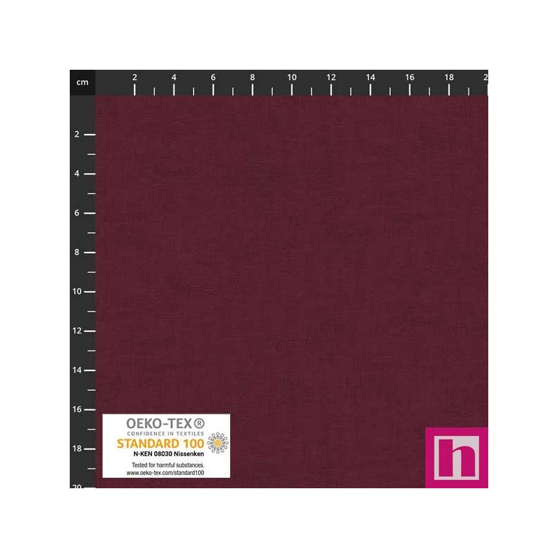 P137-4509-413 PATCH.AMERICANO MELANGE 2026 (044) 110 CM. ALGODON 100% VINO Venta en piezas de 6.00 M