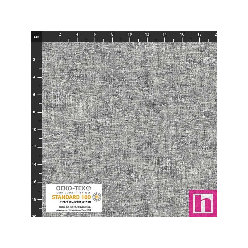 P137-4509-904 PATCH.AMERICANO MELANGE 2026 (008) 110 CM. ALGODON 100% GRISACEO Venta en piezas de 6.00 M