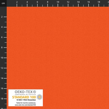 P137-4511-325 PATCH.AMERICANO PETITS POINTS (54) 110 CM. ALGODON 100% NARANJA Venta en piezas de 6.00 M