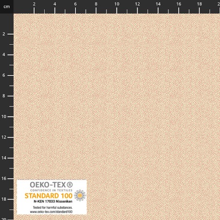 P137-4511-341 PATCH.AMERICANO PETITS POINTS (47) 110 CM. ALGODON 100% CREMA/CORAL Venta en piezas de 6.00 M
