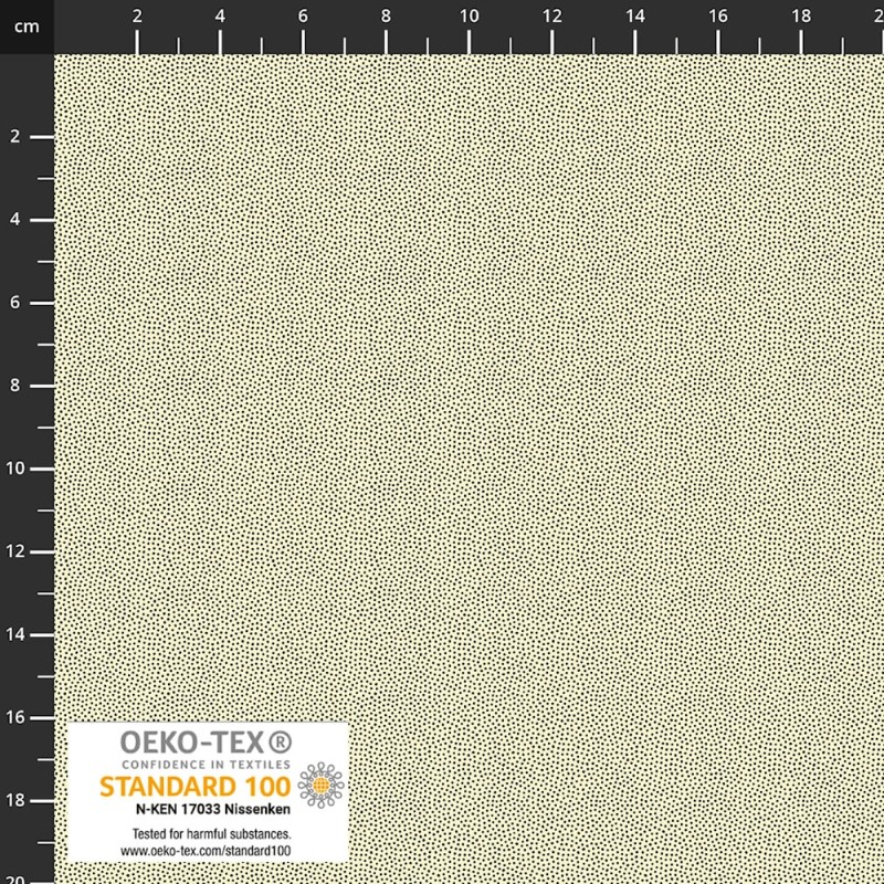 P137-4511-343 PATCH.AMERICANO PETITS POINTS (43) 110 CM. ALGODON 100% CREMA/NEGRO Venta en piezas de 6.00 M