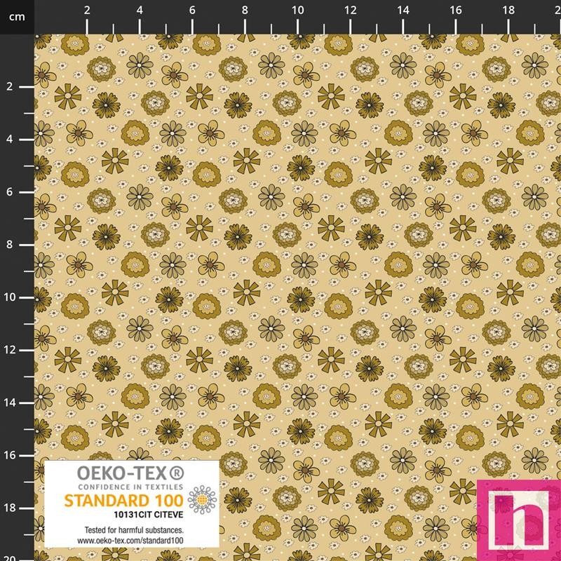 P137-4514-587 PATCH.AMERICANO WILD MEADOW (28) 110 CM. ALGODON 100% ALBERO Venta en piezas de 6.00 M