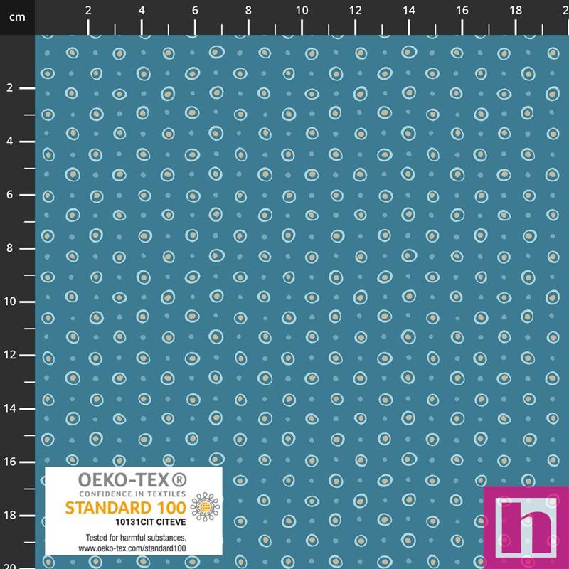 P137-4514-634 PATCH.AMERICANO LINA BASIC (20) 110 CM. ALGODON 100% AZUL Venta en piezas de 6.00 M