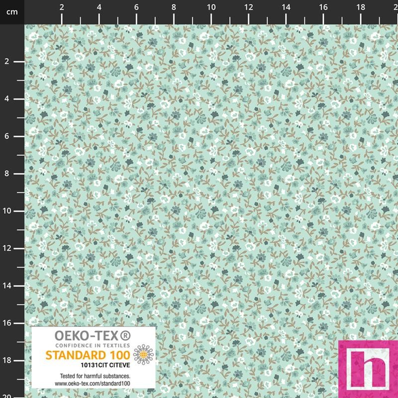 P137-4514-637 PATCH.AMERICANO LINA BASIC (23) 110 CM. ALGODON 100% TURQUESA Venta en piezas de 6.00 M