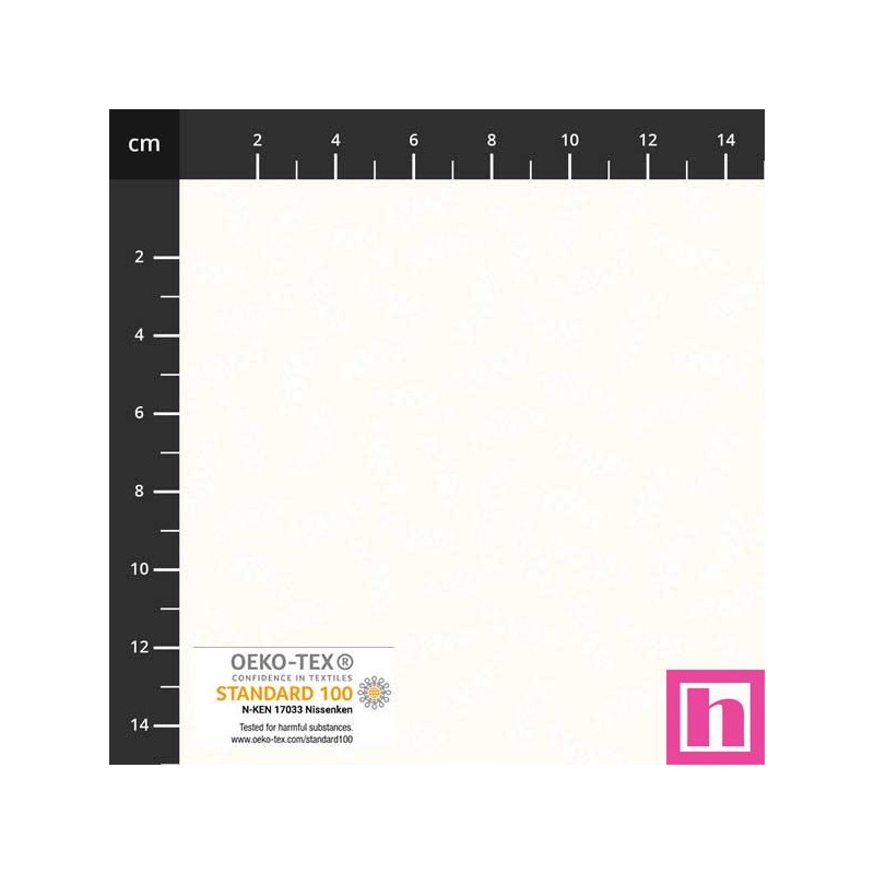 P137-4517-035 PATCH.AMERICANO NEUTRAL NOTES (06) 110 CM. ALGODON 100% BLANCO Venta en piezas de 6.00 M