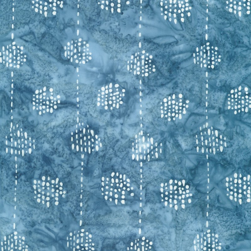 P137-AMD-23483-67 PATCH. AMERICANO KASURI - BATIKS (09) 110 CM. ALGODON 100% DENIM Venta en piezas de 7.00 M