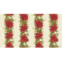 P137-SRKM-23699-84 PATCH. AMERICANO HOLIDAY FLOURISH - FOREST GLEN (11) 110 CM. ALGODON 100% CREMA/DORADO METALLIC Venta en piez