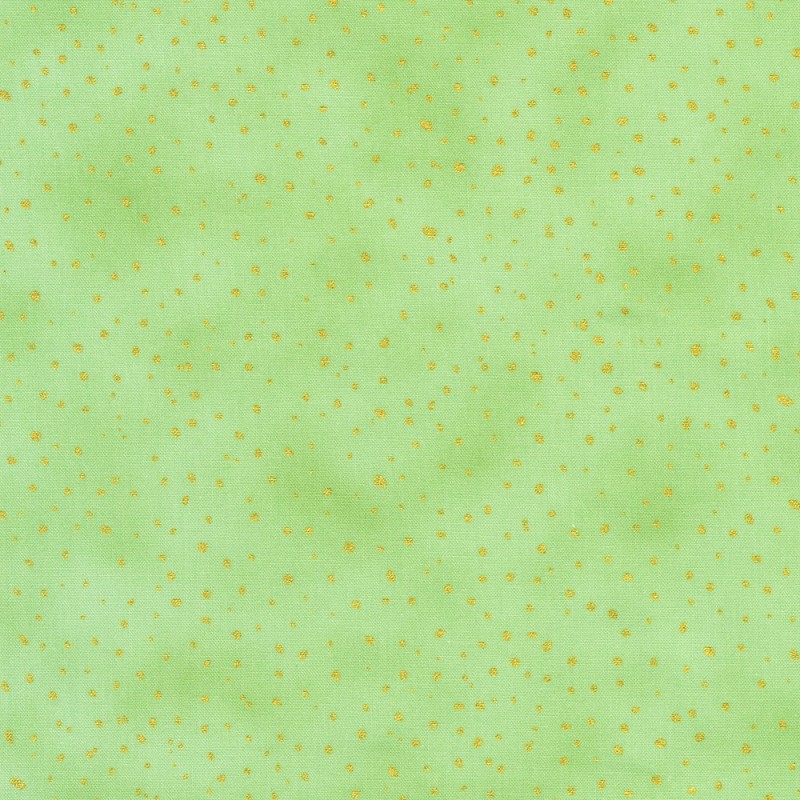 P137-SRKM-23708-308 PATCH. AMERICANO HOLIDAY FLOURISH - FOREST GLEN (09) 110 CM. ALGODON 100% MENTA/DORADO METALLIC Venta en pie