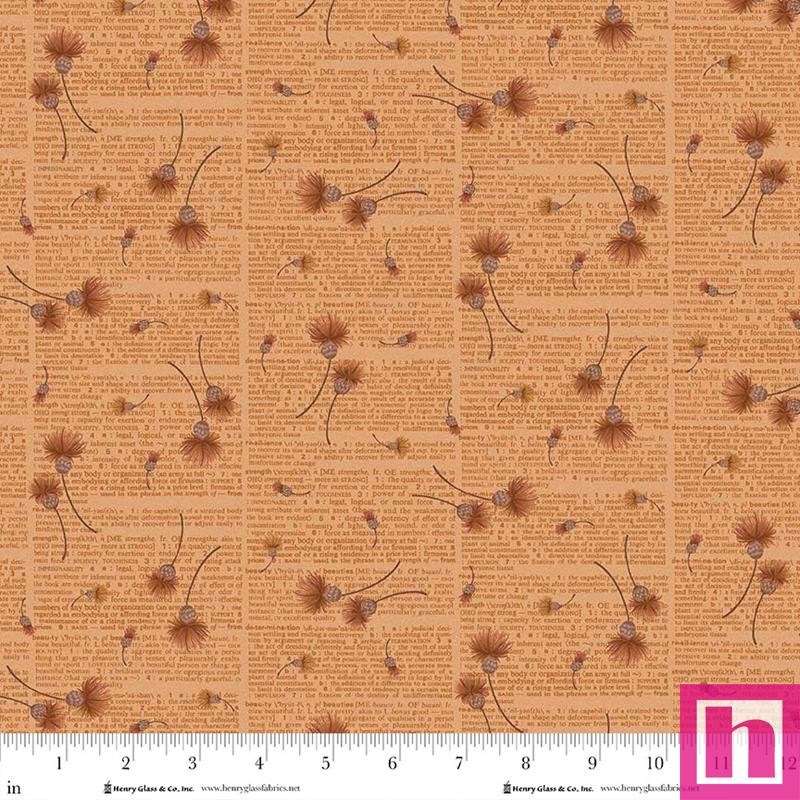 P140-3466-35 PATCH. AMERICANO THISTLE AND RYE (06) 110 CM. ALGODON 100% YEMA Venta en piezas de 7.00 M