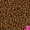 P17-D10366-O PATCH. AMERICANO SPOOKY HALLOW (10) 110 CM. ALGODON 100% NEGRO/NARANJA Venta en piezas de 7.00 M