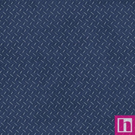P17-MAS10939-N PATCH. AMERICANO PATCHWORK BLUE (18) 110 CM. ALGODON 100% MARINO Venta en piezas de 7.00 M