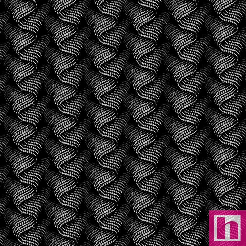 P17-MAS11017-JK PATCH. AMERICANO MOONLIT WALK (10) 110 CM. ALGODON 100% NEGRO Venta en piezas de 7.00 M