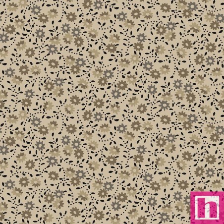 P17-MAS11203-ET PATCH. AMERICANO NOTTINGHAM (05) 110 CM. ALGODON 100% VAINILLA Venta en piezas de 6.90 M