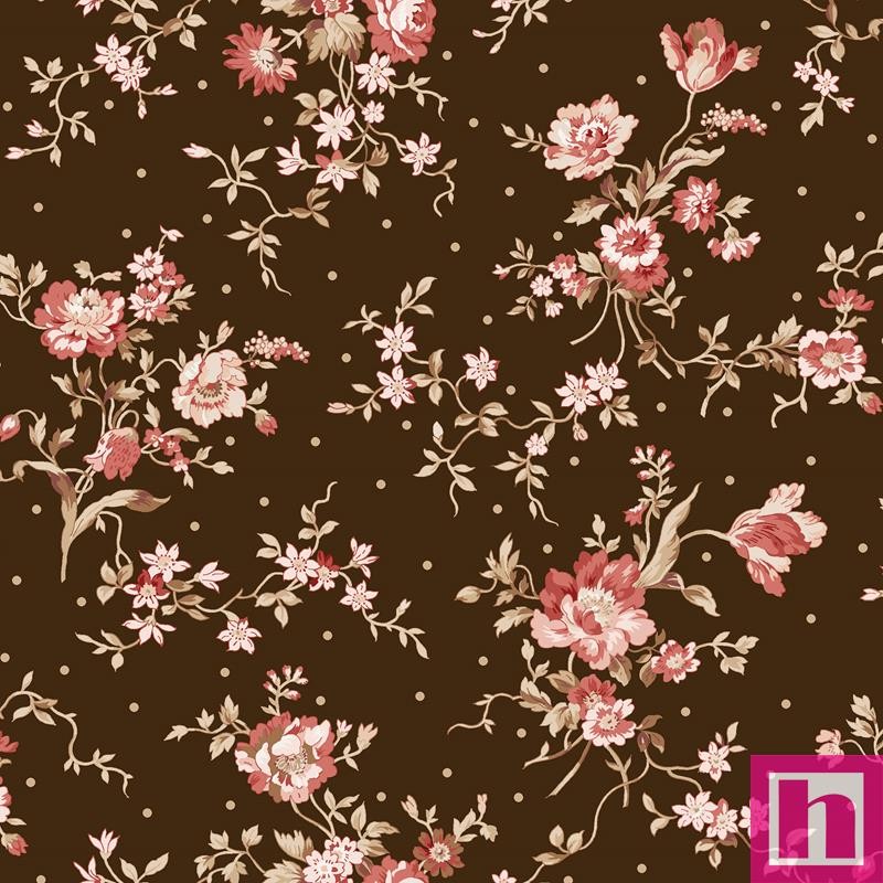 P17-MAS11311-A PATCH. AMERICANO MADDER ROSE (03) 110 CM. ALGODON 100% MARRON Venta en piezas de 6.90 M