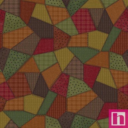 P17-MASF11310-OZ PATCH. AMERICANO PATCHWORK WOOLIES (02) 110 CM. ALGODON 100% MULTI Venta en piezas de 6.90 M