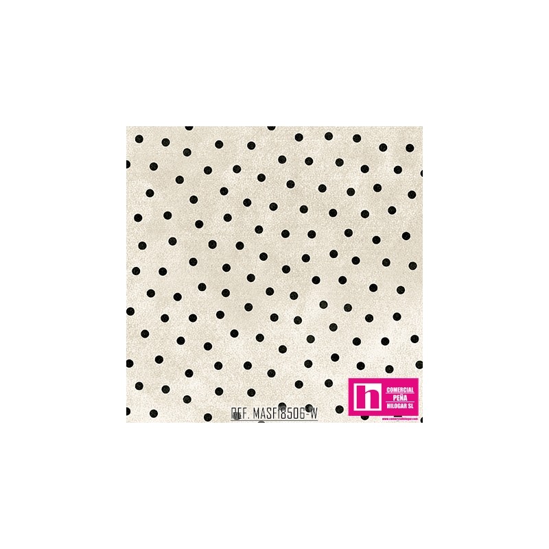P17-MASF18506-W PATCH. AMERICANO WOOLIES FLANNEL (83) 110 CM. FRANELA ALGODON 100% MARFIL Venta en piezas de 5.50 M