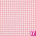 P94-3087-04 TEJIDO NORA (03) VICHY 10 MM. 1.45 M. - 110 GR/M2- ALGODON 100% ROSA Venta en piezas de 5.00 M