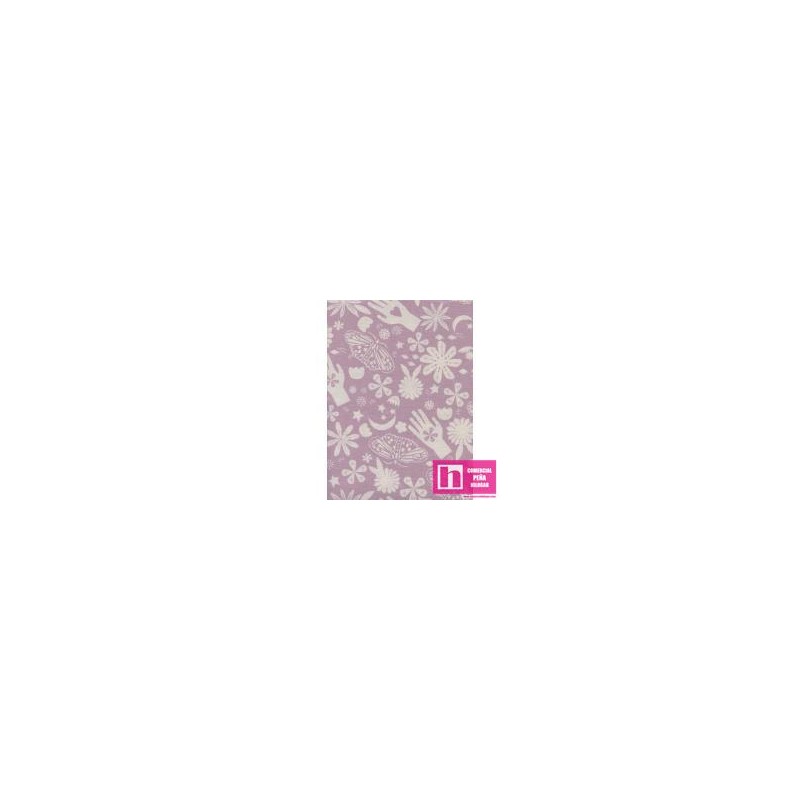 PCS49-4067-002 PATCH. AMERICANO MOONRISE (08) 110 CM. ALGODON 100% LILA/NATURAL Venta en piezas de 7.32 M