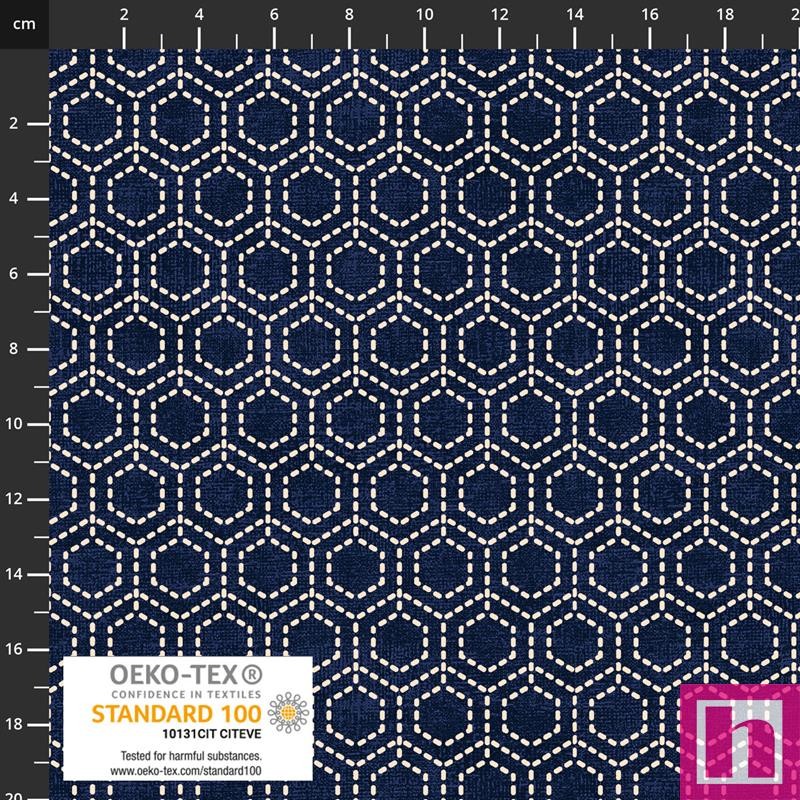 P137-4504-372 PATCH.AMERICANO CHIYO (12) 110 CM. ALGODON 100% MARINO Venta en piezas de 6.00 M