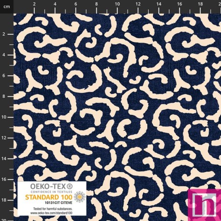 P137-4504-374 PATCH.AMERICANO CHIYO (07) 110 CM. ALGODON 100% MARINO Venta en piezas de 6.00 M
