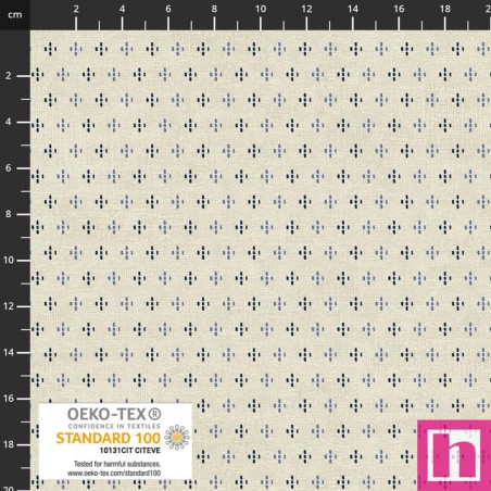 P137-4504-377 PATCH.AMERICANO CHIYO (10) 110 CM. ALGODON 100% PIEDRA Venta en piezas de 6.00 M