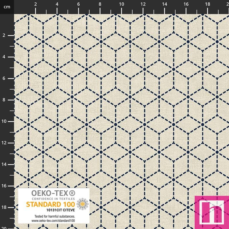 P137-4504-378 PATCH.AMERICANO CHIYO (13) 110 CM. ALGODON 100% PIEDRA Venta en piezas de 6.00 M