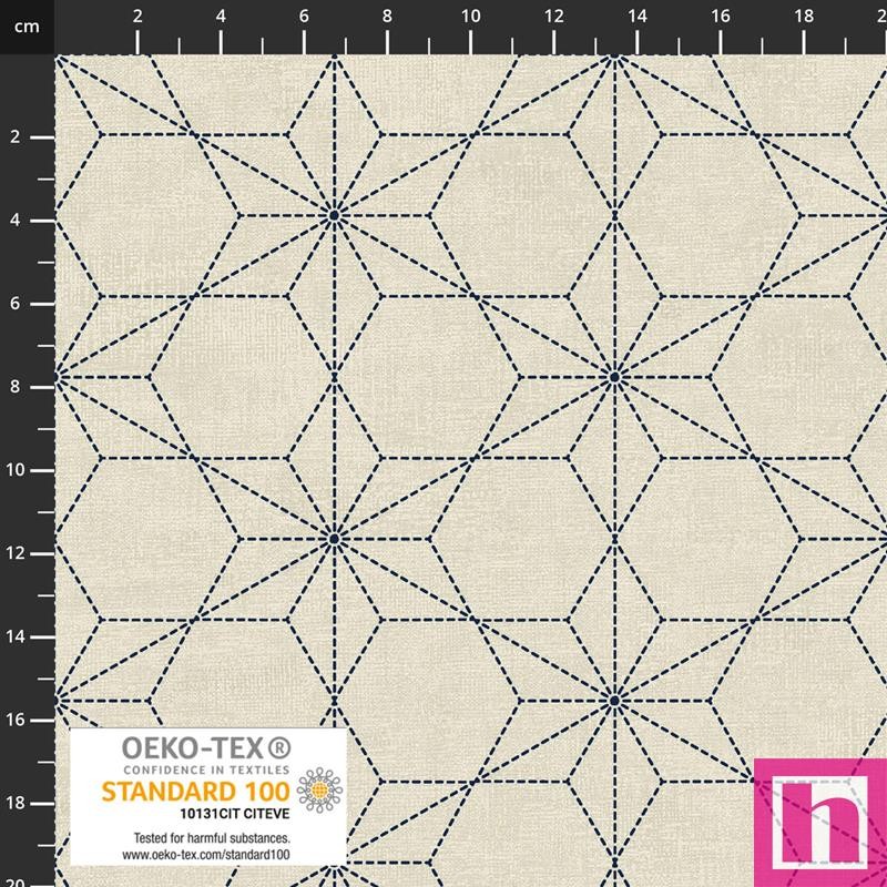 P137-4504-379 PATCH.AMERICANO CHIYO (11) 110 CM. ALGODON 100% PIEDRA Venta en piezas de 6.00 M
