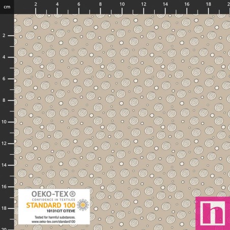 P137-4514-665 PATCH.AMERICANO BUZZ&BLOSSOM (06) 110 CM. ALGODON 100% TOPO Venta en piezas de 6.00 M
