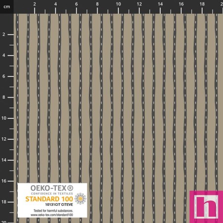 P137-4514-667 PATCH.AMERICANO BUZZ&BLOSSOM (08) 110 CM. ALGODON 100% TOPO Venta en piezas de 6.00 M