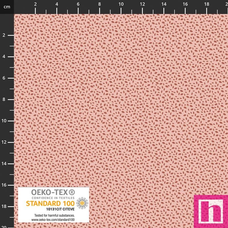 P137-4514-682 PATCH.AMERICANO BUZZ&BLOSSOM (23) 110 CM. ALGODON 100% ROSA Venta en piezas de 6.00 M