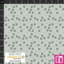 P137-4514-689 PATCH.AMERICANO BUZZ&BLOSSOM (30) 110 CM. ALGODON 100% GRIS Venta en piezas de 6.00 M