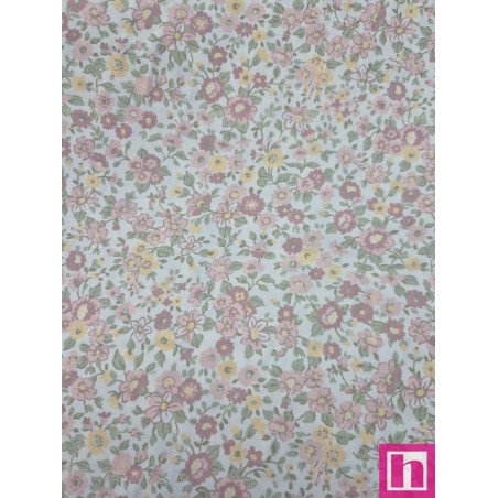68161 VIYELA ESTAMPADA CAMDEN (01) 160 CM. 140 GR/M2. ALGODON 100% ROSA Venta en piezas de 7.00 M