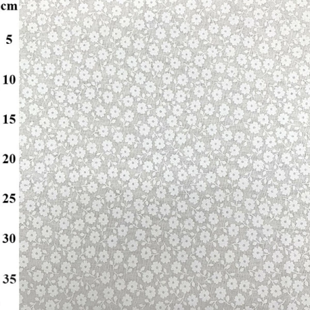 68184 PATCH.AMERICANO TONE ON TONE - SIMON ADAMS (05) 110 CM. ALGODON 100% BLANCO Venta en piezas de 6.00 M