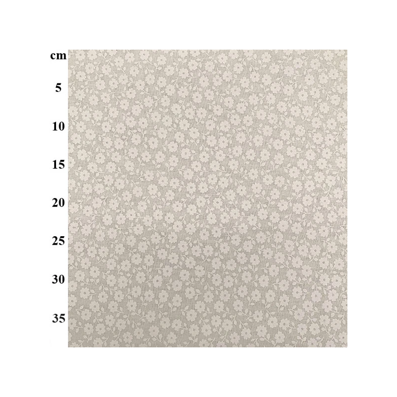 68185 PATCH.AMERICANO TONE ON TONE - SIMON ADAMS (06) 110 CM. ALGODON 100% MARFIL Venta en piezas de 6.00 M