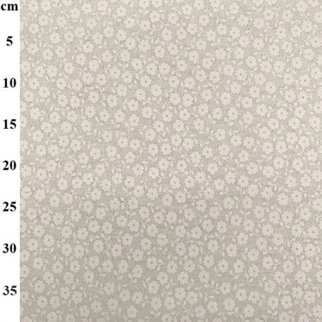 68185 PATCH.AMERICANO TONE ON TONE - SIMON ADAMS (06) 110 CM. ALGODON 100% MARFIL Venta en piezas de 6.00 M