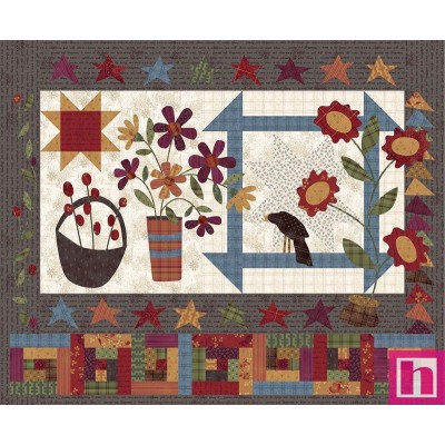 P140-F3338P-97 PATCH. AMERICANO WHERE THE WIND BLOWS FLANNEL (01) PANEL 90X110 CM. ALGODON 100% MULTI Venta en piezas de 7.00 M