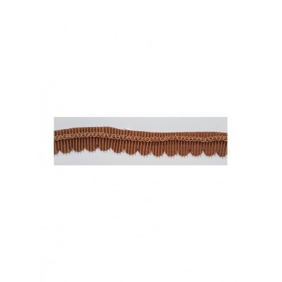 342422-0043 PLISADO FANTASIA CRUX 20 MM. POLIESTER 50% -NYLON 50% CAMEL Venta en piezas de 10.00 M