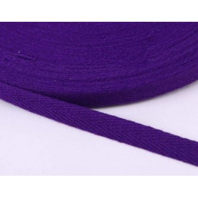 392-10-267 CINTA ESPIGA 10 MM. ALGODON 100% MORADO Venta en piezas de 100.00 M