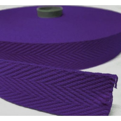 392-20-267 CINTA ESPIGA 20 MM. ALGODON 100% MORADO Venta en piezas de 100.00 M