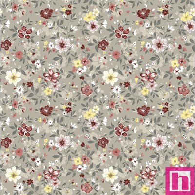 66468 TEJIDO ESTAMPADO LIBERTY SABRINNA (01) 1.40 M. 110 GR/M2. ALGODON 100% TOPO/MULTI Venta en piezas de 5.00 M