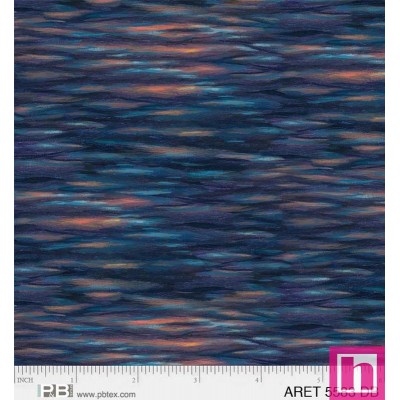 P121-ARET5583DB PATCH. AMERICANO AUTUMN RETREAT (08) 110 CM. ALGODON 100% AZUL Venta en piezas de 7.00 M