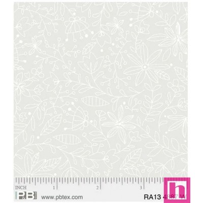 P121-RA13-4887-W PATCH. AMERICANO PB BASICS-A (07) 110 CM. ALGODON 100% BLANCO Venta en piezas de 7.00 M