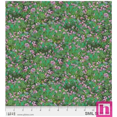 P121-SMIL5699GP PATCH. AMERICANO SPRING MILL (02) 110 CM. ALGODON 100% VERDE Venta en piezas de 7.00 M