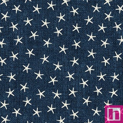 P133-16057-57 PATCH.AMERICANO A PLACE AT THE COAST (03) 110 CM. ALGODON 100% AZUL Venta en piezas de 6.80 M