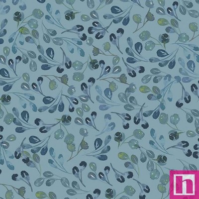 P133-16395-52 PATCH.AMERICANO ENCHANTED FLORALS (19) 110 CM. ALGODON 100% AZUL Venta en piezas de 6.80 M