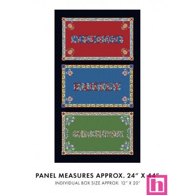 P133-16477-99 PATCH.AMERICANO SHORE DECOR (01) PANEL 60X110 CM. ALGODON 100% MULTI Venta en piezas de 6.80 M