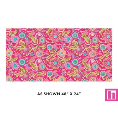 P133-17031-28 PATCH.AMERICANO VIBRANCY (02) 110 CM. ALGODON 100% FUCSIA/MULTI Venta en piezas de 6.80 M