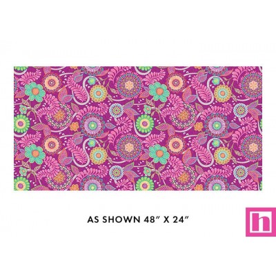 P133-17031-66 PATCH.AMERICANO VIBRANCY (16) 110 CM. ALGODON 100% MAGENTA Venta en piezas de 6.80 M